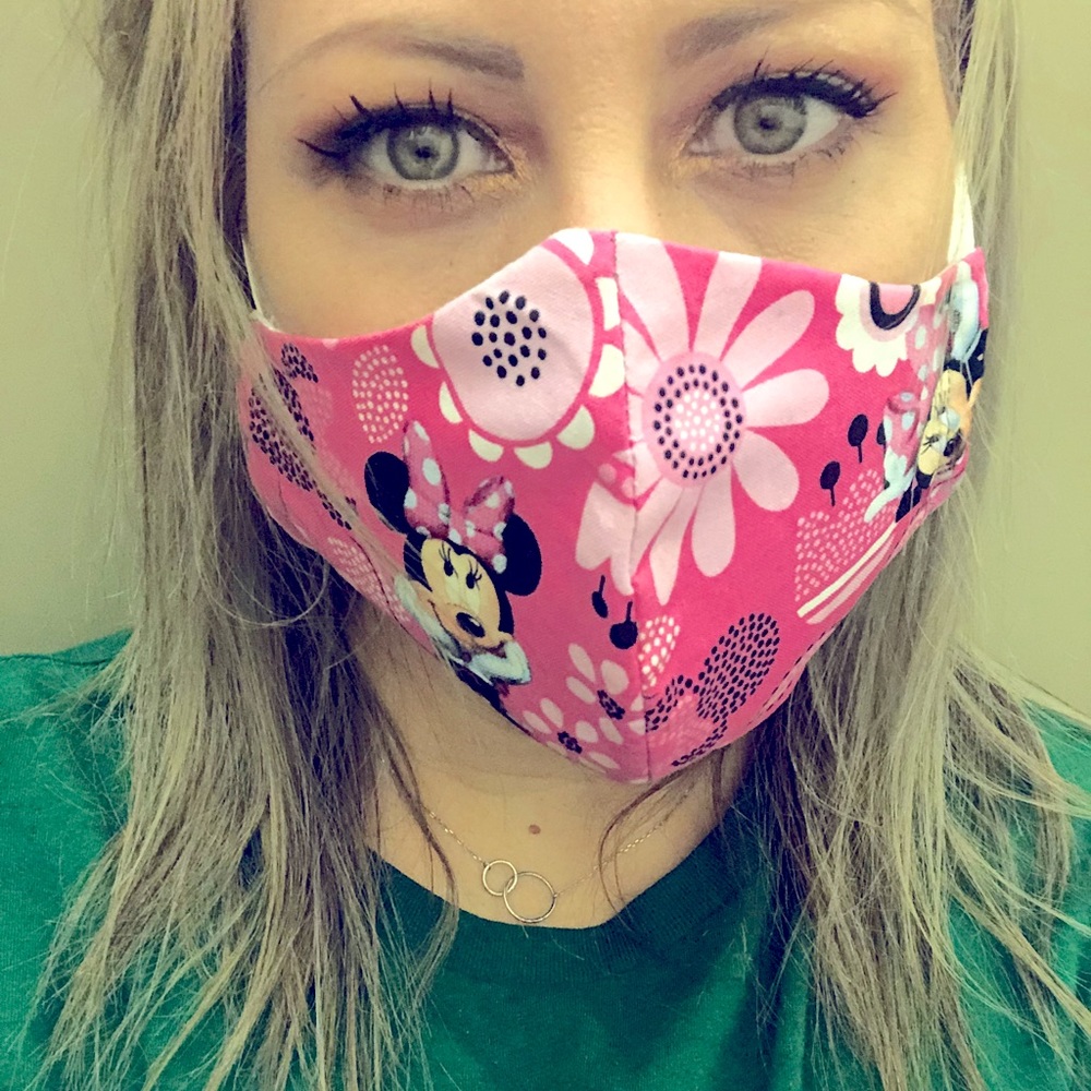 Minnie face mask
